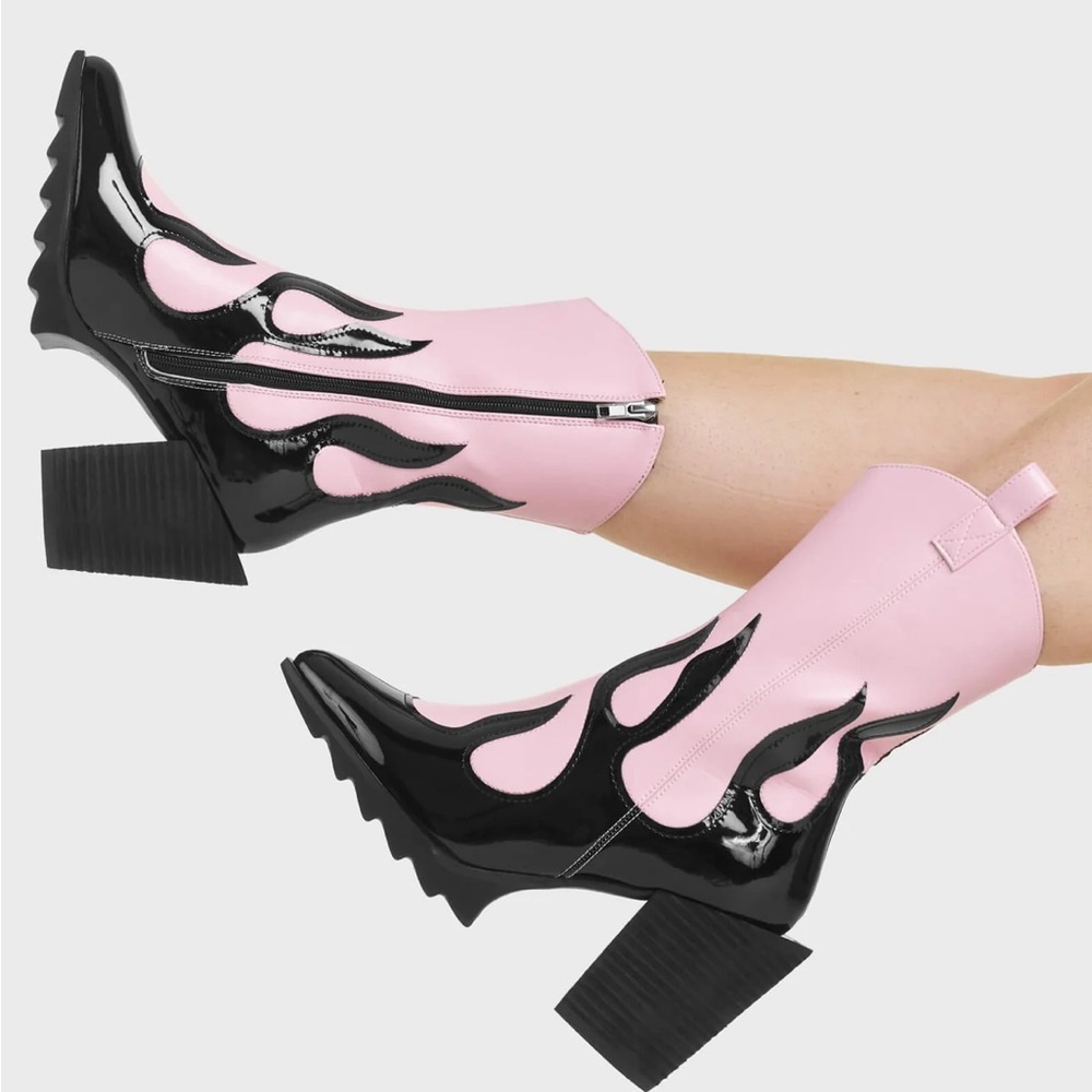 Lamoda On Fire Western Ankle Boots